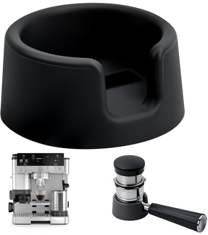 Coffee Tamper Base Compatible with Ninja Luxe Cafe ES601 ES701 Tamping Mat | Anti-slip silicone support for steady tamping, countertop protection and easy cleaning