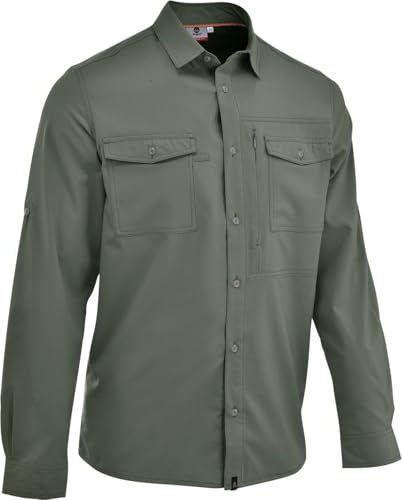 MAUL Andaluz UV50 - SP - 1/2 Hemd u Forest Green - 56