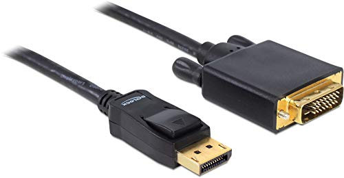 Delock Kabel Displayport 1.2 Stecker zu DVI 24+1 Stecker 2 m