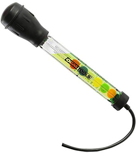 OEMTOOLS Probador de anticongelante de etilenglicol de la Serie Profesional 24507, Prueba el Punto de congelación del anticongelante y la Mezcla Adecuada de Agua/refrigerante