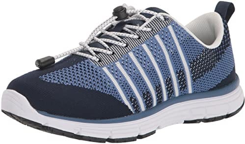 Apex Damen A7200w Breeze Athletic Knit Sneaker Laufschuh, Marineblau, 10.5 X-Wide