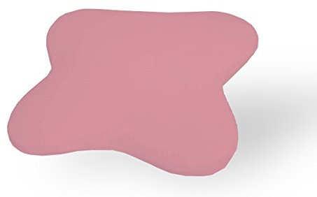Dukal | Ersatzbezug für Ombracio/All Around Schlafkissen von Tempur | aus hochwertigem DOPPEL-Jersey | 100% Baumwolle | Farbe: altrosa