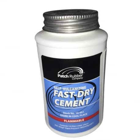 PATCH RUBBER - Solution Vulcanisante Pneu 235Ml + Pinceau