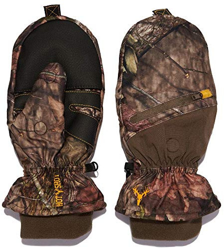 HOT SHOT Herren Camo Huntsman Pop-Top Fäustlinge - Mossy Oak Break-Up Country Mini