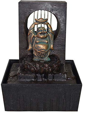 Happy Buddha Indoor Fountain Water Feature