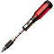 Kings County Tools Yankee Style Screwdriver | 7 Double-Sided Bits Included | Rotating Barrel with Hex Chuck | 3-Position Selector - Locked, Spiral-in and Spiral-Out | Easy on Hands