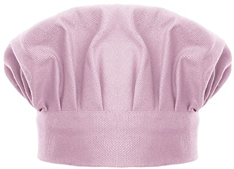 TopTie Gorro de Cocinero Ajustable de Algodón para Niños y Adultos | Tejido Transpirable, Ajustable, Banda Elástica, Lavable, Cocina, Panadería, Restaurante, Escuela, Disfraz Chef