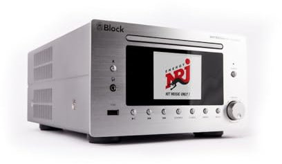 Block MHF-900 Solo CD-Internet-Receiver Mikroanlage (Farbe: diamantsilber)