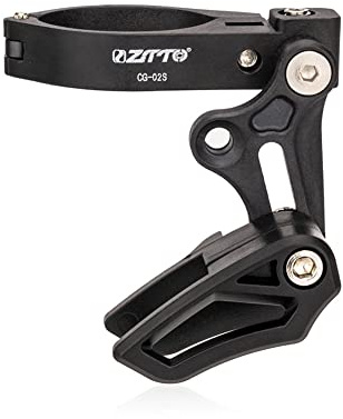 ZYWUOY Guide de chaîne à vitesse unique pour cadre de VTT - Protection de tube de selle en alliage d'aluminium - Accessoires de VTT