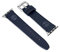 Timberland Unisex Analog Quarz Uhr mit Leder Armband TDOUL0000209, Blau