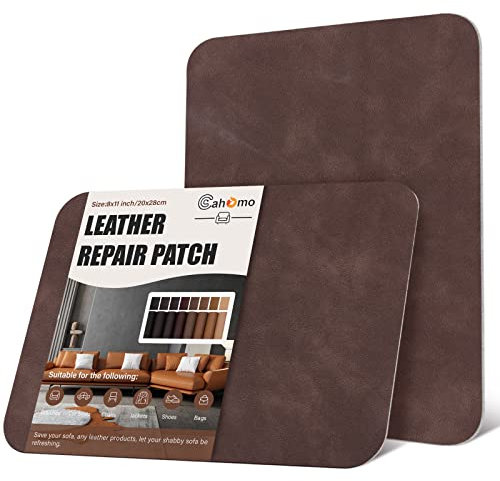 2 Pezzi Velluto Adesiva per Riparazioni,20x28 cm Patch Velluto Adesiva,Patch di Riparazione in Velluto,Kit di Riparazione in Velluto, per Divani,Seggiolino Auto,Borse,Giacche, Caffè