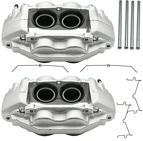 Chefull 19-3275 19-3274 2pcs Disc Brake Caliper Assembly Compatible with Toyota Tundra 2007-2015 Sequoia 2008-2015 Front Driver and Passenger 2-PC