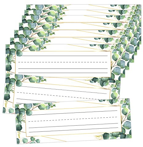 25 Uds Etiquetas de Nombre para El Aula, Bonitas Etiquetas de Nombre para Estudiantes Vegetación Placas de Nombre para Estudiantes Placas de Nombre para Escritorio de Jardín de Infantes