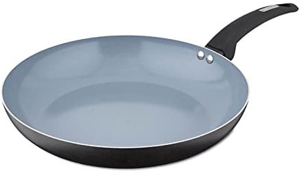 Tower T80354 Cerasure 32cm Fry Pan with Non-Stick Coating, Suitable for All Hob Types, Graphite