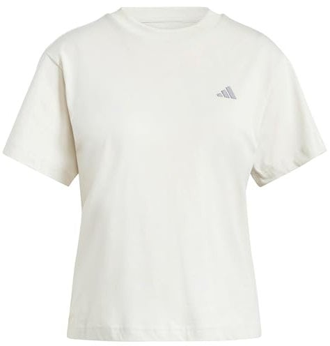 adidas Damen Essentials SMALL Logo T-Shirt, Alumina, XL