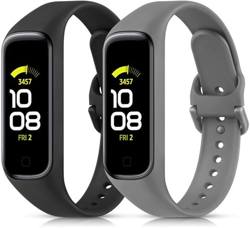 VANCLE Armband kompatibel mit Samsung Galaxy Fit 2 (SM-R220) Damen Herren, weiches Silikon, Ersatzarmband für Samsung Galaxy Fit 2, Samsung Fit 2