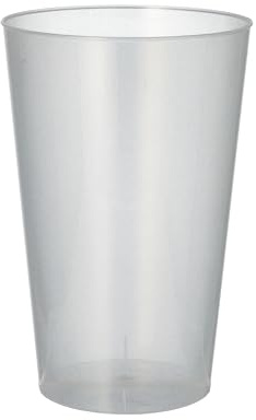 Starpak 50 Trinkbecher PP 0,4 l Ø 8,6 cm · 13 cm unzerbrechlich