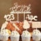Lemicin Tortendeko Einschulung Schulanfang Schulkind: 7 Stück Cake Topper Einschulung Holz Hurra Schulkind Kuchen Deko Mädchen Junge