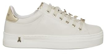 Patrizia Pepe PJ824.02 Sneaker, Off White, 38 EU Schmal