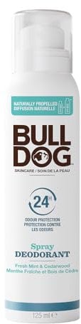 Bulldog Déodorant Spray Menthe Fraîche et Bois de Cèdre 125 ml