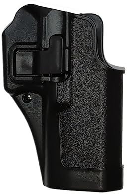 TRIMAX Funda rígida/Holster Pistola Glock 17 OWB | Protección de Arma de Aire comprimido y Airsoft