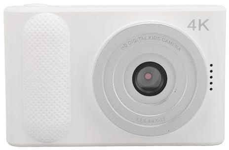 Fotocamera Digitale Compatta con Zoom Digitale 16x, Fino a 4K Fotocamera per Vlogging da 48 MP Fotocamera Digitale Portatile Fotocamera con Schermo LCD TFT da 2,4 per Bambini