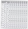 HOMOCONO 10pcs Russian Keyboard Sticker Labels Stickers Laptop Accessories Keyboard Letter Decals for Computer