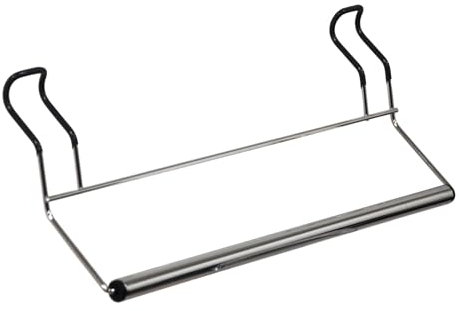 simpa Hook Over Single Towel Rail - Hook On Add Towel Rail Suitable for Vertical Bathroom Radiators.