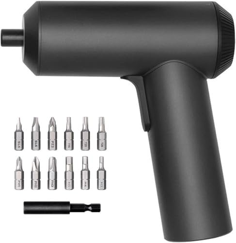 Wireless Screwdriver for Xiaomi Mi Cordless Rechargeable 3.6V 2000mAh Li-ion 5N.m Electric Screwdriver with 12pcs S2 Screw Bits for Home