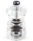 Peugeot - Nancy Manual Pepper Mill - Transparent Adjustable Grinder - Acrylic, Clear, 9cm