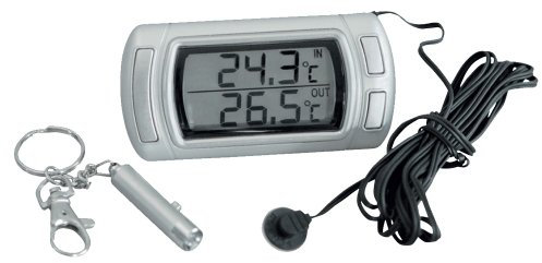 Alpin 73406 Innen-/Aussenthermometer mit LED Anhänger