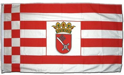 Flagge Deutschland Bremen - 60 x 90 cm