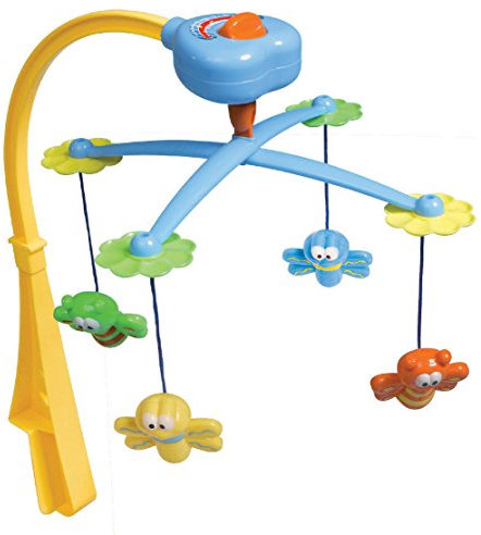 Simba 104019588 ABC - Móvil musical para cuna, 50 cm [Importado de Alemania]