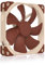 Noctua NF-A14 FLX, Premium Quiet Fan, 3-Pin (140mm, Brown)