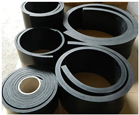 apog-Versand®Schürfleiste Gummilippe Gummileiste Gummigewebeleiste - universal L1500x H100x B10mm - 2fach Gewebe für Schneeschieber Schneeräumschild