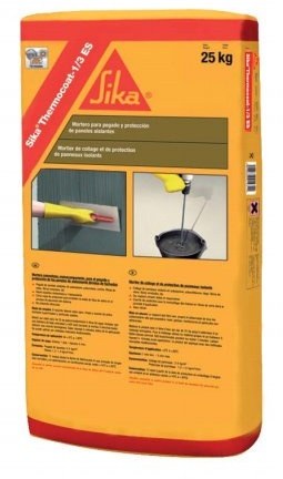 Sika Sika thermocoat-1/3 – Mortaio thermocoat1/3 Grigio, Sacco 25 kg)