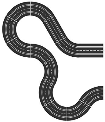 Carrera Evolution Digital 124 Digital 132 Ausbauset 11 Stück 1/60 Kurve 2 Stück Standardgerade