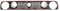 Volkswagen 191853653KQN5 Kühlergrill Grill Frontgrill GTI 16V Edition G60, nur für Fahrzeuge mit Doppelscheinwerfer