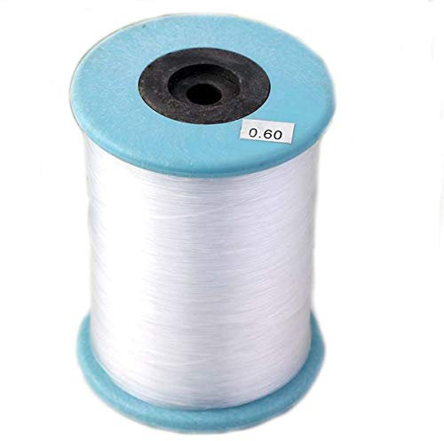 RuiLing 600 m/Roll 0.6mm Nylon Trasparente Linea di Pesca Super Forte FAI DA TE Gioielli Fare Fornitura Collana Braccialetto Perline Filo/Filo/String/Corda