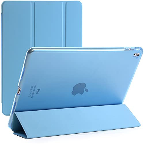 TechDealsUK Nur für iPad Pro 9.7 2016 A1673, A1674 und A1675, magnetische Standabdeckung mit automatischem Wake Sleep Aqua