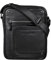 STILORD 'Randall' Vintage Ledertasche Umhängetasche Messenger Bag DIN A5 Tablettasche 9,7 Zoll für iPad Herrentasche Cross Body Bag Echtes Leder, Farbe:schwarz