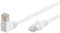 CABLEPELADO Cable de red UTP CAT5E 1x 90 grados 5 metros blanco
