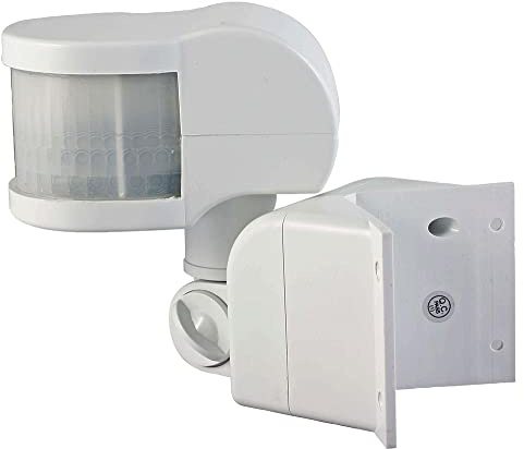 PRO ELEC PELL0049 270 Dgeree PIR Sensor, IP44, White
