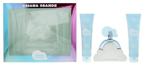 Ariana Grande Cloud 3 Piece Gift Set: Eau De Parfum, Body Souffle, Bath & Shower Gel 100ml