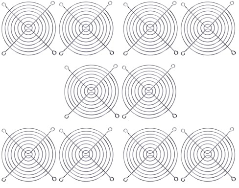 BEEOFICEPENG 10 x computer cooling fan covers with the size of 120 x 120 mm