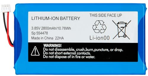 7717 Replacement for Infant Optics DXR-8 Pro Battery Sp 554478 3.85V 2800mAh Lithium Ion Battery (Not Compatible with DXR-8 Baby Monitor)