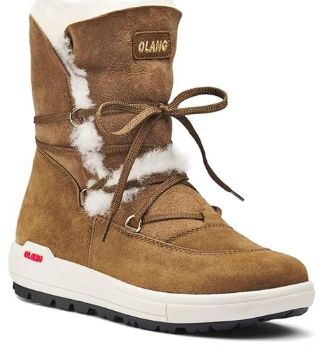 Olang Maka Cuoio braun Snowboots Damen Größe 38