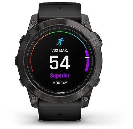 Epix Pro (Gen 2) 51 mm, banda, grigio carbonio/nero, 51 mm, Pro Standard