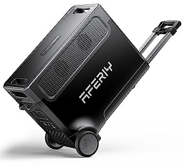 AFERIY Generateur Electrique Portable 3600W 3840Wh, Batterie Nomade LiFePO4, Extensible Jusqu'à 11520Wh, 220V-240V, UPS, Station Electrique, Générateur Solaire pour Camping, Voyage, Panne de Courant