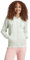 adidas Damen Essentials 3-Stripes Full-Zip Fleece Hoodie, Linen Green, M